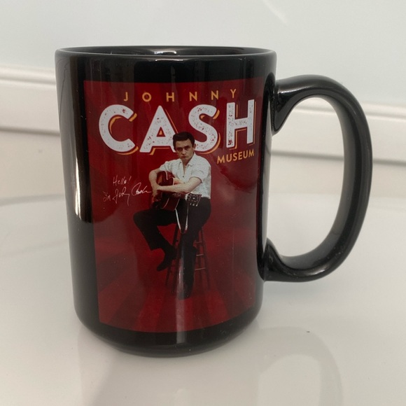Johnny Cash Beverage Mug - Picture 1 of 4
